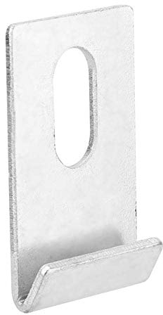 Wincal Greenhouse Clips for Glass, 10Pcs Greenhouse Glass Window Pane Fixing Clips, Base Clips Sliver Metal J Fixings Attaches Kit Tool