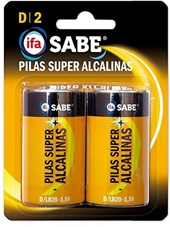 Ifa Sabe Pilas Super Alcalinas D LR20-2 Unidades