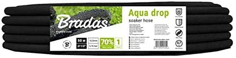 Perlschlauch 1/2 7,5-100m Tropfschlauch Bewässerungsschlauch Gartenschlauch (50 m WAD1/2050)