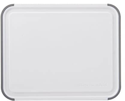 KitchenAid Classic 35 x 28cm Polypropylene Non-Slip Chopping Board with Perimeter Trench