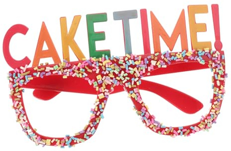 Zerodeko Mottoparty-brille Aus Kunststoff Für Festivals Sonnenbrillen Foto-accessoires
