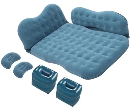 AcarKing Luftmatratze Auto Kompatibel Mit Auto, SUV, MPV, Auto, Aufblasbare Reisematratze, Bett, Rücksitz, Multifunktionales Sofakissen, Outdoor-Campingmatte, 135 X 88 X 36 cm(4)
