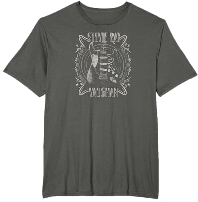 Stevie Ray Vaughan - Guitarra Blues Rock Music Camiseta