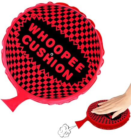 ANZUSY Whoopie Cushion, 9 Woopie Cushion, Self Inflating Whoopee Pad, Woopy Fart Bag for Boys and Girls, Goodie Bag Stuffers Makes Gas Sounds, Novelty Prank Gag White Elephant Gifts