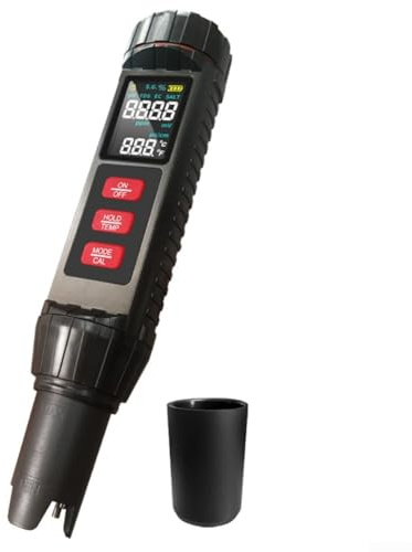 X71 7 in 1 pH-Messgerät, benutzerfreundlicher Wassertester für Pools und Trinkwasser