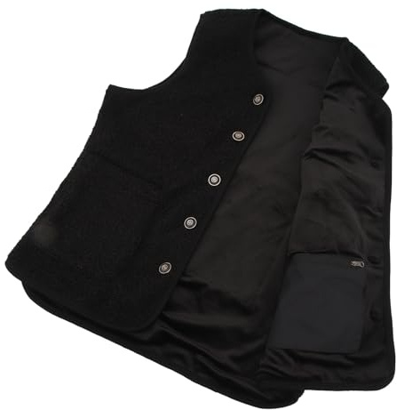Generic Elektrisk Väst, Unisex Polyesteruppvärmningsväst för Vintern (2xl storlek)