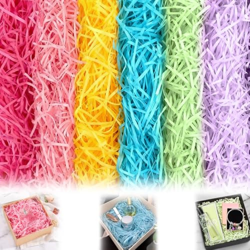 Dhisperares 300 g Virutas de Papel para Regalos,Papel Tisú Triturado de