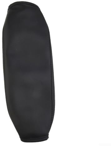 Sandyseptember Copertura per bracciolo in pelle PU nera per Jeep Renegade 2015-2021, protezione morbida del coperchio della console, facile da installare