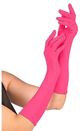 W WIDMANN MILANO Party Fashion - Gants longs, néon, déguisements de carnaval