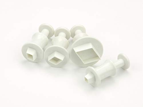 Ausstecher + Stempel Raute 4er