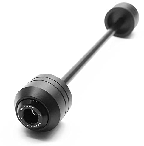 Front or Rear Wheel Axle Fork Slider Crash Protector For YAMAHA MT-07 2014-2023 MT07 Motorcycle Falling Protection Guard Pads (Front Black)