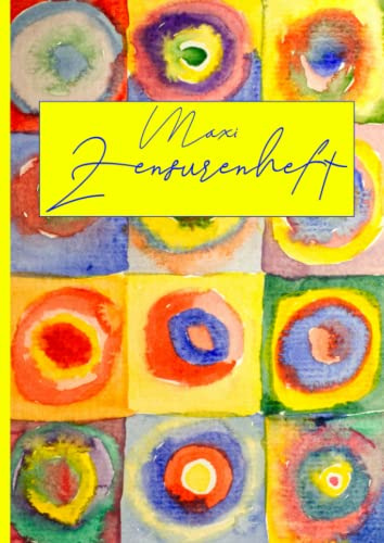 Zensurenheft Maxi: Notenheft zum Erfassen aller Zensuren mit Notenlisten und Extraseiten zum Dokumentieren nicht schriftlicher Leistungen