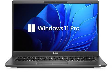 Renewed Dell Latitude 7400 14” Laptop - Intel Core i5 8th Gen, 16GB RAM, 256GB SSD, Windows 11 Pro - Fast & Reliable Business Laptop