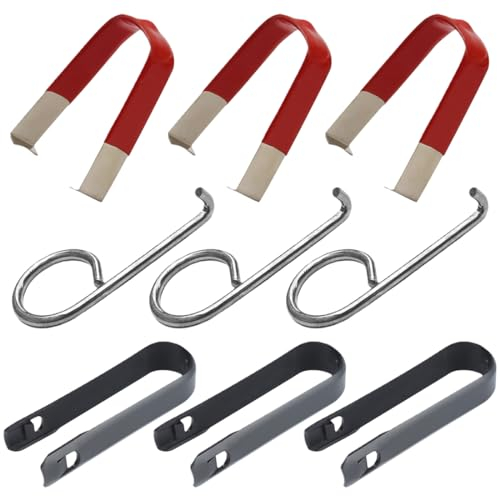 EIHI 9 Pièces Outil Demontage Couvre-Écrous, Pince Capuchon Ecrou Extracteur De Pincettes, Outil Démontage De Capuchon, Extracteur De Capuchon De Boulon De Roue, Outil De Démontage Cache Ecrou