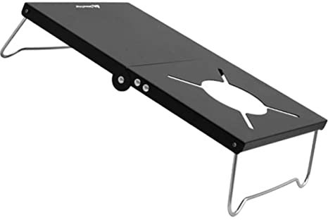 BESPORTBLE 1Stk zusammenklappbarer picknicktisch klapptisch campingtisch mit stühlen zusammenklappbarer Grill Lagerfeuergestell Holzkohlegrill Campingtisch im Freien Lagerung