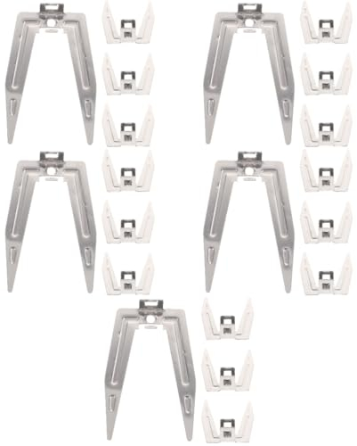 Cabilock 5 Juegos De Tenedores Giratorios Para Pollo Para Freidora De Aire Utensilios De Cocina De Acero Inoxidable Tenedores Para Horno Herramienta Para Barbacoa 4 Unidades X 5