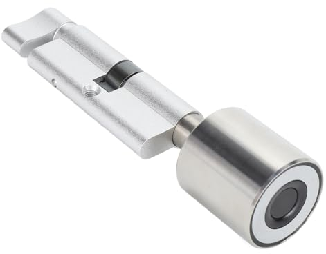 Sonew Cilindro Elettronico Intelligente per Serratura per Porta, Cilindro per Serratura Intelligente per Porta con Riconoscimento Rapido Controllo App Smart Lock per la Sicurezza