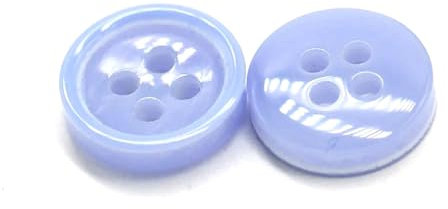 9–11 mm Harz-Hemdknöpfe für Manschettenkragen, handgefertigte Dekoration, Basteln,Blau