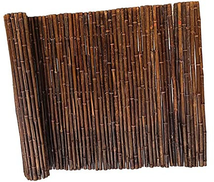 Bambus-Sichtschutzzaun für Außenpool, 91 cm, dekorative Wandverkleidung für Garten, Umrandung, Balkon, 120 cm hoch, ideal für Größe L 250 cm x H 130 cm