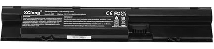 XClong FP06 FP06XL FP09 708457-001 Batterie de rechange pour ordinateur portable HP ProBook 450 G0 440 G1 445 G1 455 G1 470 G1 470 G2 708458-001 707616-152 Référence : 70761. 6-242 707617-421 757661