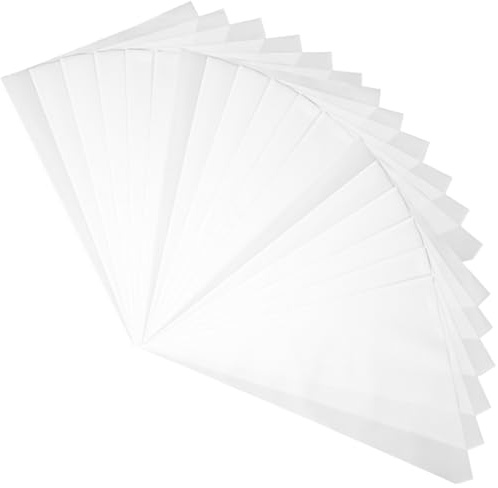 ROMISBABA Sacchetto per Stuccatura Piastrelle 100 Pezzi Cuciture Termosaldate in Ldpe, Applicatore per Malta Cemento per Muratura e Progetti di Intonaco