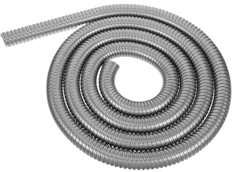 COHEALI Tubo Corrugato in Acciaio Inossidabile 304 Flessibile per Protezione Cavi Elettrici, Manicotto Resistente e Installazione Efficiente per Uso Esterno e Industriale