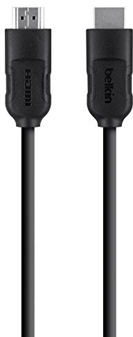 Belkin HDMI Cable for Amazon Fire TV and Other HDMI-Enabled Devices (4K Compatible), 6 m/20 ft - Black