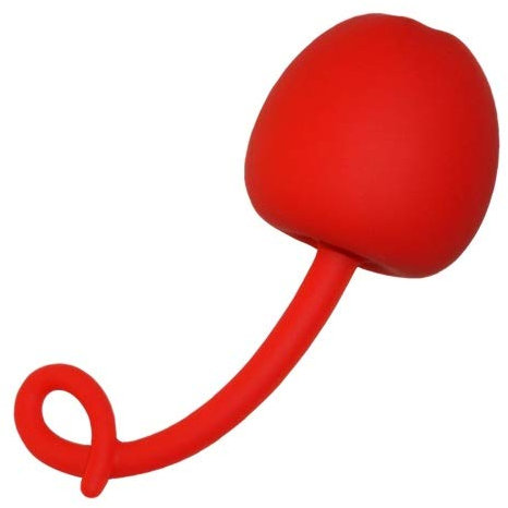 Liebeskugel Silikon Apfel Rot : Vaginal Lust-Kugel - Ideal zum Training gegen Beckenbodenschwäche