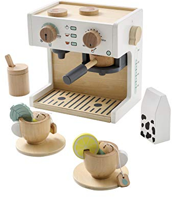 VERTBAUDET Machine à café et à thé en Bois Multicolore TU