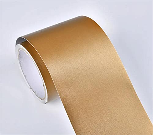 Dostear BordüRe Selbstklebend Kinderzimmer Tapeten Wohnzimmer Wanddeko Badezimmer 3d Fliesenaufkleber Wandleisten Kylin Gold 25 X 500cm