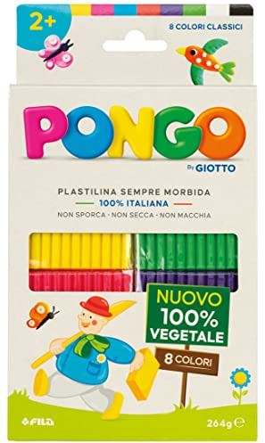 Giotto Pongo 8X33G Primärfarben
