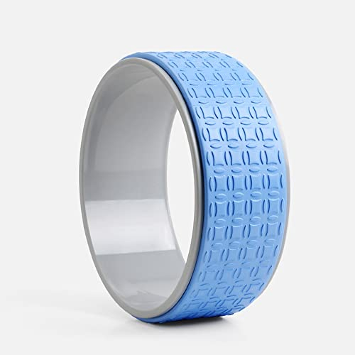 LTLCLZ Eva Yoga Wheel Anfänger Dharma Wheel Back Bend Artifact Yoga Yoga Circle Pilates Ring Hilfsmittel,Blau