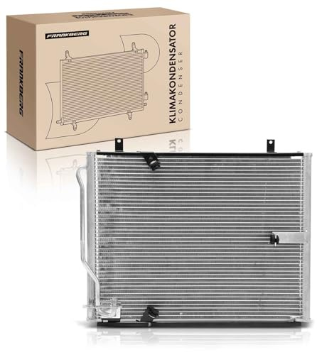 Frankberg Radiatore climatizzatore Condensatore climatizzatore Compatibile con Serie 5 E34 2.0L Serie 5 E34 2.5L Serie 7 E32 3.0L Serie 7 E32 3.4L Serie 5 Touring E34 2.0L Replace# CN4328PFC