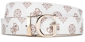 GUESS Damen-Gürtel Weiß Bw7811vin30