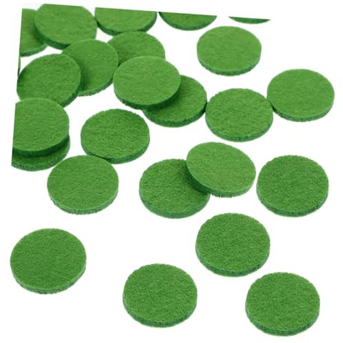 OUNONA 200st Halsketten-medaillon-Pads Duftölpads Aroma-medaillon-nachfüllung Pads Für Ätherisches Öl Autoduft-nachfüllpad Aromapad Geruchspad Anhänger Halsband Baumwolle