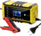 Autobatterie Ladegerät, 12V/24V Smart vollautomatische KFZ Batterieladegerät mit LCD-Bildschirm, geeignet für Auto LKW Motorrad Rasenmäher Boot Marine Batterien (12v 8A & 24v 4A)