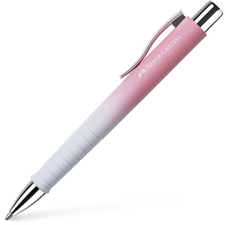 Faber-Castell 241108 - Box mit 5 Kugelschreibern, Poly Ball Summer XB, Sonnenuntergang