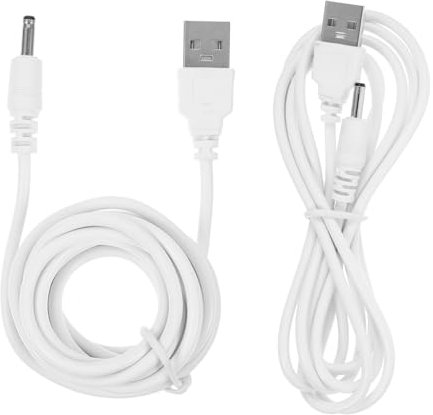 GARVALON USB to Dc Charging Cable, USB to Dc Adapter Power Cord with 3.5x1.35mm Connector, Compatibility, Over-current and Over-voltage Protection for Home and Office