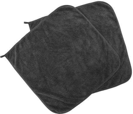 SOLUSTRE 2stücke Korallenfleece-reinigungstücher Autotücher Doppeltes Design Schnell Trocknend Auto-waschhandtuch Autopflegehandtuch Für Fenster Und Haushalt