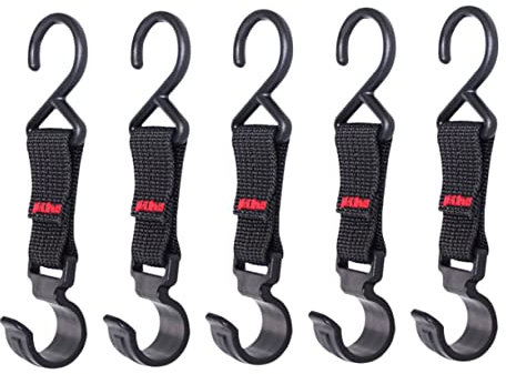 Didiseaon 5pcs Outdoor Camping Hook Camping Hanger for Hiking Fishing Equipment Holder for Tent Use