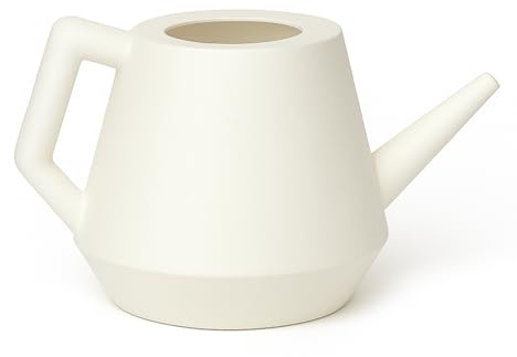 Plastic Watering Jug Lota with Long Spout – Bathroom Bidet Jug for Personal Hygiene, Toilet Rinse Bottle (Bodna Can), Ergonomic Handle, Durable & Leakproof, Assorted Colours (Off White)