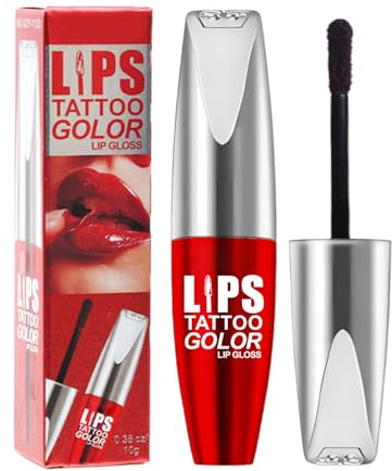 YNPQTDS Crayon à lèvres amovible, à séchage rapide, à décoller, aspect naturel, imperméable et oléophobe, soin des lèvres pour femmes et débutantes, beauté facile d'entretien