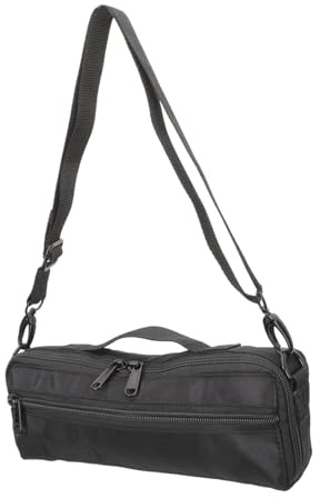 CLISPEED Bolsa Práctica para Piccolo Ligera y Resistente, Estuche Acolchado para Instrumentos de Viento, Contenedor Portátil para Flautín, Adecuado para Transporte y Almacenamiento Seguro