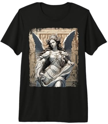 Aesthetic Clothes Vintage Streetwear Fashion Women Men Angel Premium T-Shirt