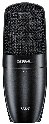 Shure SM27 Großmembran-Kondensatormikrofon mit Nierencharakteristik