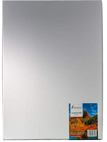 Photolux studioSILVER 255 g/m² - Format: DIN A3 Packung 50 Blatt Premium Hochglanz (High Glossy) Fotopapier