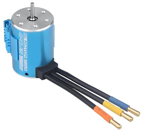 RC Motor Sin Escobillas para Modelos RC, Alto Rendimiento y Duración de Vida Larga, 3650 y 5900KV, Ideal para Aficionados y Profesionales de Modelismo, para Coches RC, Barcos, Drones y Helicópteros