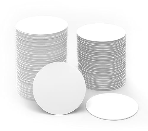 50pcs NFC Tags NFC Coins Cards Ntag215, Blank Rewritable NFC Tag NFC Cards Round NFC Chip 25mm, Compatible with Tagmo and NFC Enabled Mobile Phones and Devices