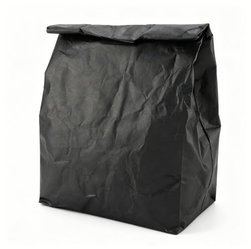 Lunchbag aus gewachstem Canvas, Isolierte Lunchtasche Wasserdicht, Wiederverwendbare Kühltasche für Arbeit Schule Picknick, Thermotasche mit Aluminiumfolie Innenfutter für Bento Box Snacks Getränke