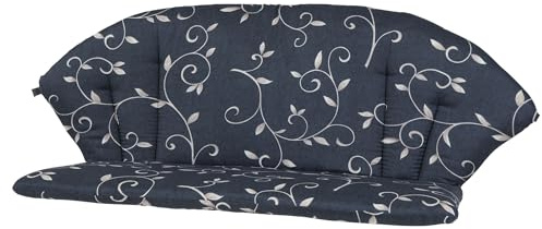 Kettler Polen KETTtex 2223 Auflage für Royal Garden MWH Bank Elegance anthrazit Ranken Sitzpolster